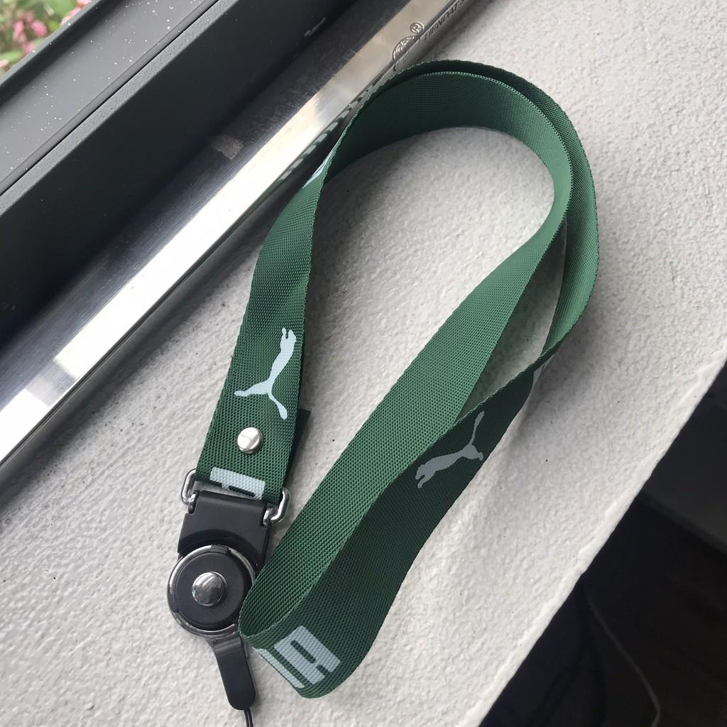 Dây đeo dành cho điện thoại bản to, đeo thẻ học sinh, thẻ STRAP, dây dài, nhiều màu vải mềm, có móc khóa sỏ tay