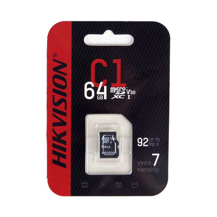 Thẻ nhớ Micro SD Hikvision 32GB 64GB 128GB Class 10 tốc độ 92MB/s - Hàng chính hãng