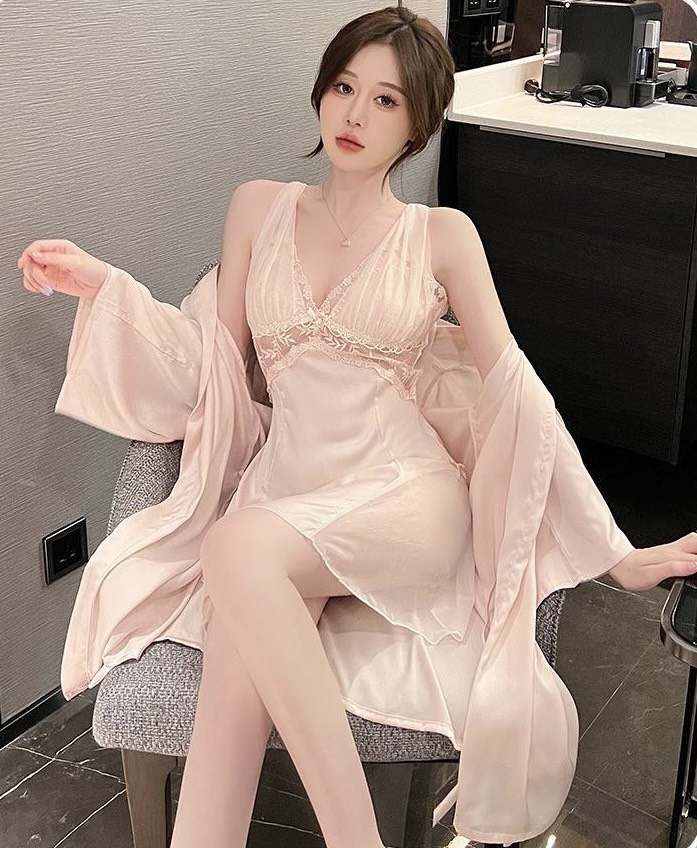 Đầm Ngủ Lụa Quý Phái (Không kèm áo choàng) - B.Lingerie