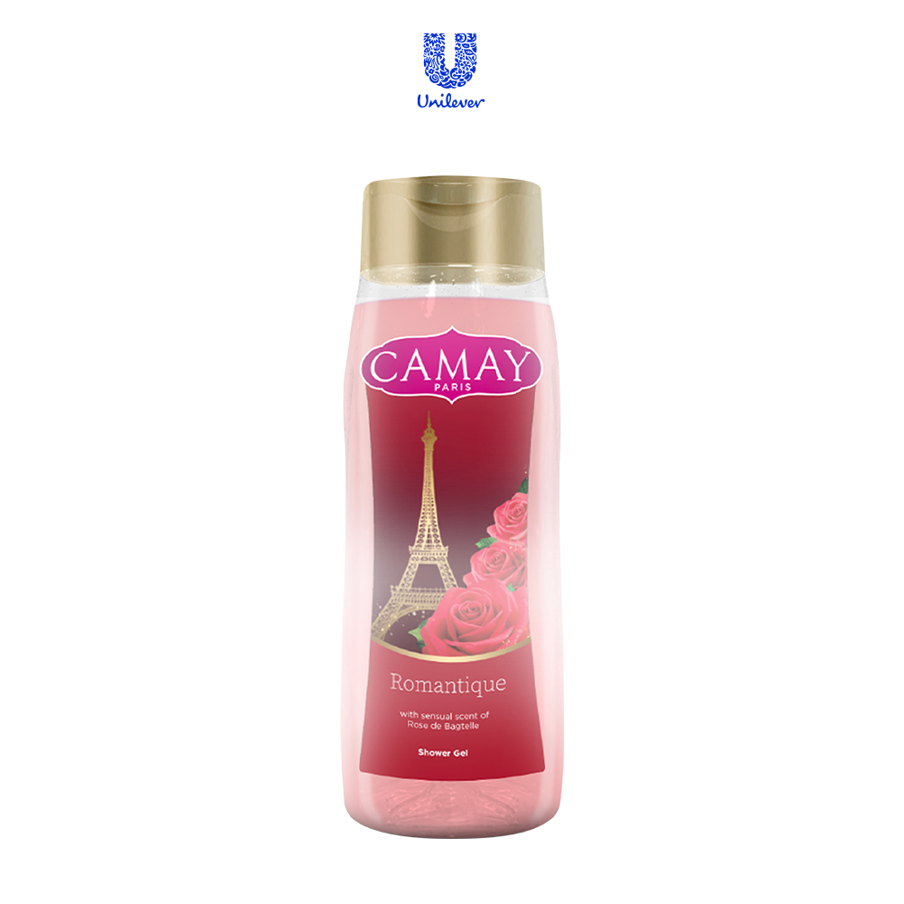 Gel tắm Camay Paris 500ml - Hương hoa hồng/Bưởi Hồng/Oải Hương