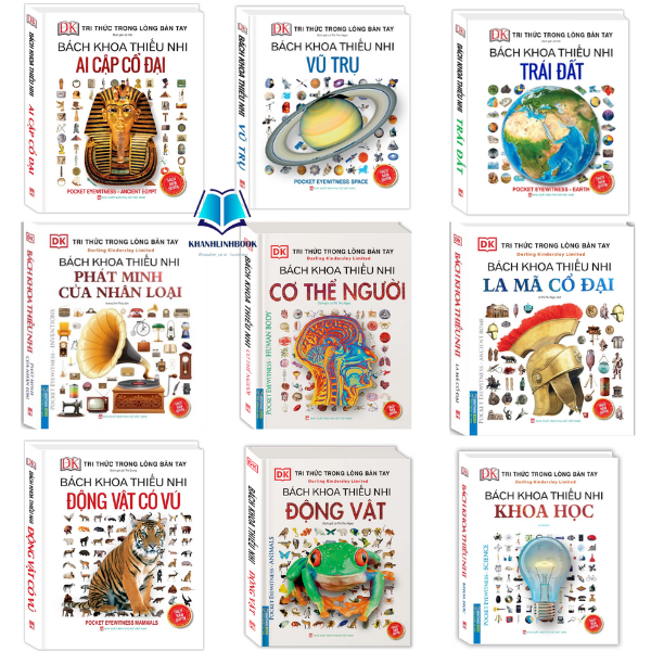 Sách - Combo Tri Thức Trong Lòng Bàn Tay - Bách Khoa Thiếu Nhi (Trọn Bộ 9 Cuốn) - Lẻ, Tùy Chọn