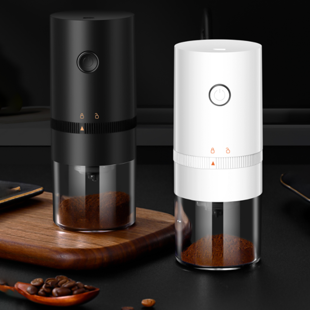 Máy Xay Hạt Cà Phê Gia Dụng Nhỏ Điện 6 Bánh Răng