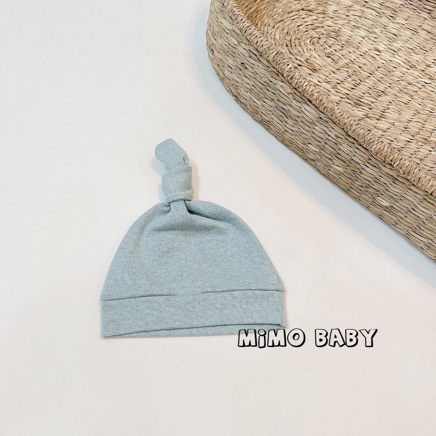 Mũ nón cotton thắt nút đáng yêu cho bé 0-12m Mimo Baby MD25