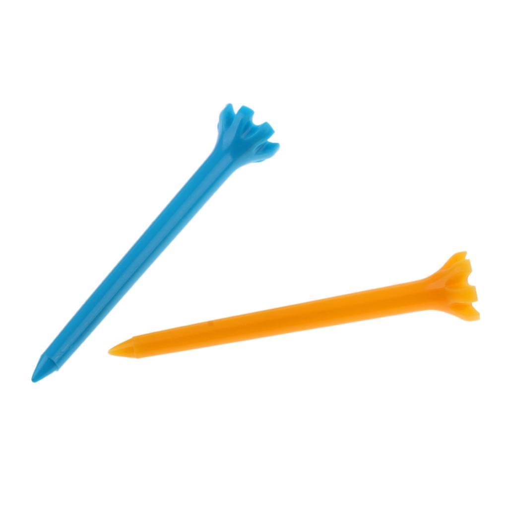 3x 50 Pieces Professional Golf Tee Tees Assorted Color Spare Golf Professional Tees