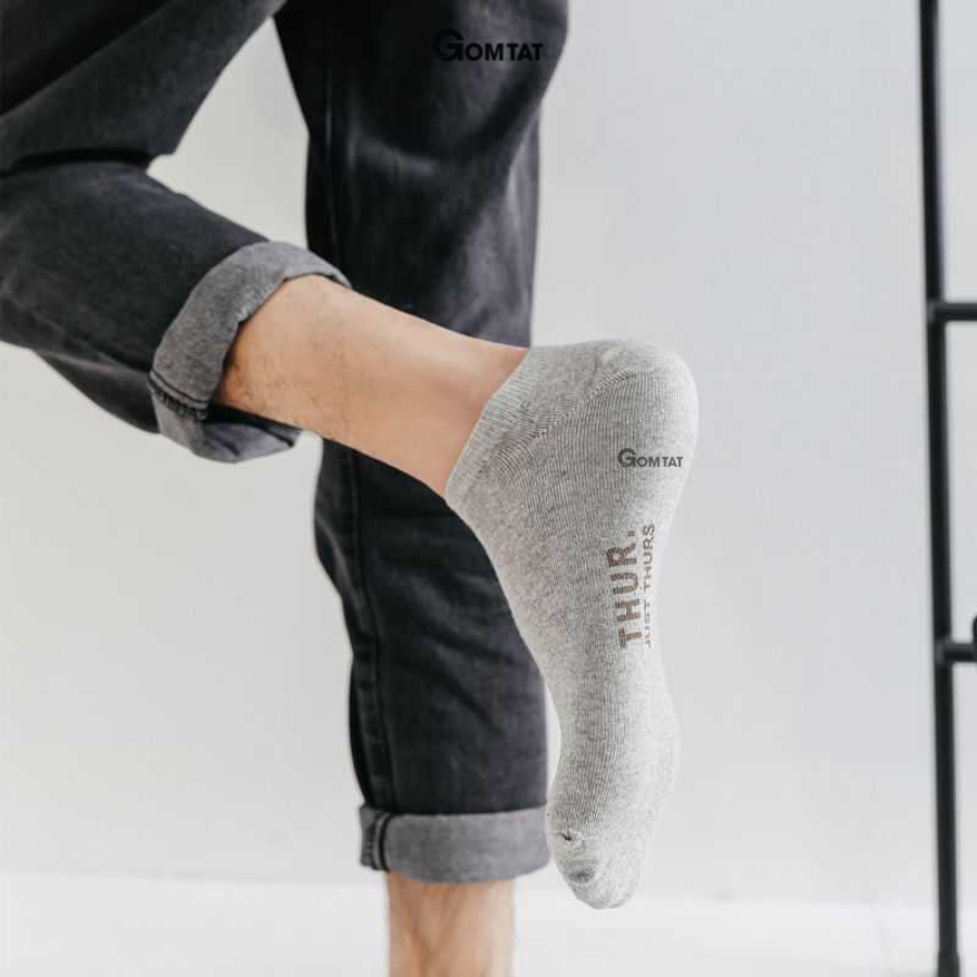 Set 7 đôi Vớ cổ ngắn nam chất liệu cotton cao cấp, tất nam cổ thấp 7 đôi sử dụng 7 ngày - VOTUAN-NAM01