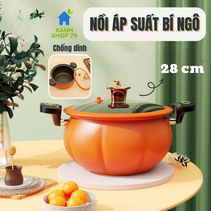 Nồi áp suất bí ngô 8 lit siêu hot