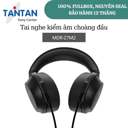 Tai nghe kiểm âm choàng đầu Sony MDR-Z7M2 - Tương thích Âm thanh độ phân giải cao - Bộ màng loa HD 70 mm chất lượng cao | Hàng Chính Hãng