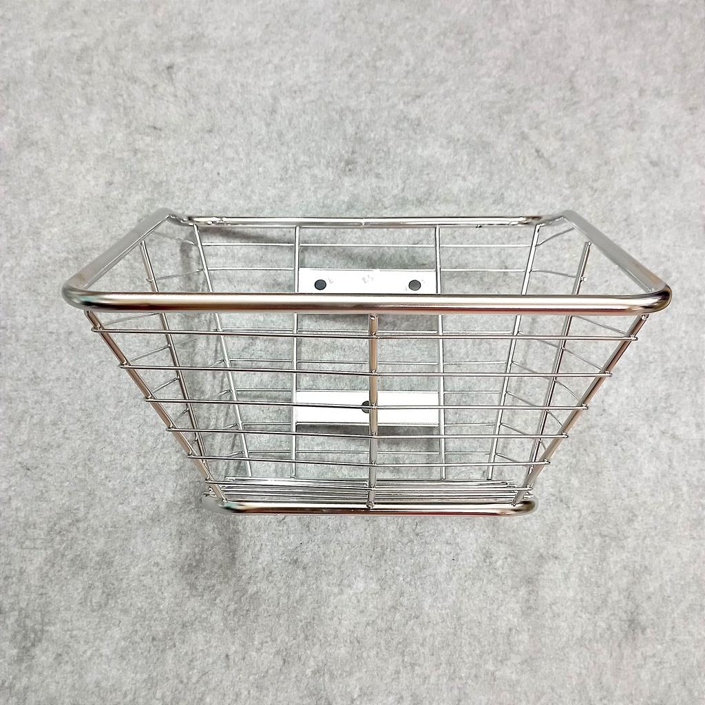 RỔ INOX DREAM,WAVE,CUB , SI KHÔNG NẮP LOẠI LỚN