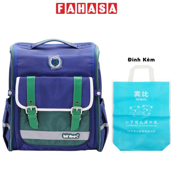 Ba Lô Chống Gù Học Sinh - Binbes B-3587 - Xanh Đậm