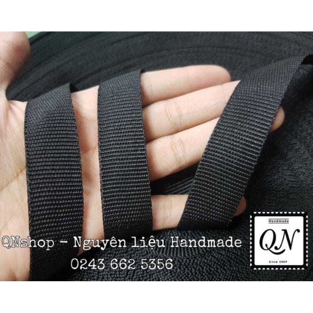 2m Dây quai túi bản 2cm, nguyên liệu làm túi, nguyên liệu handmade