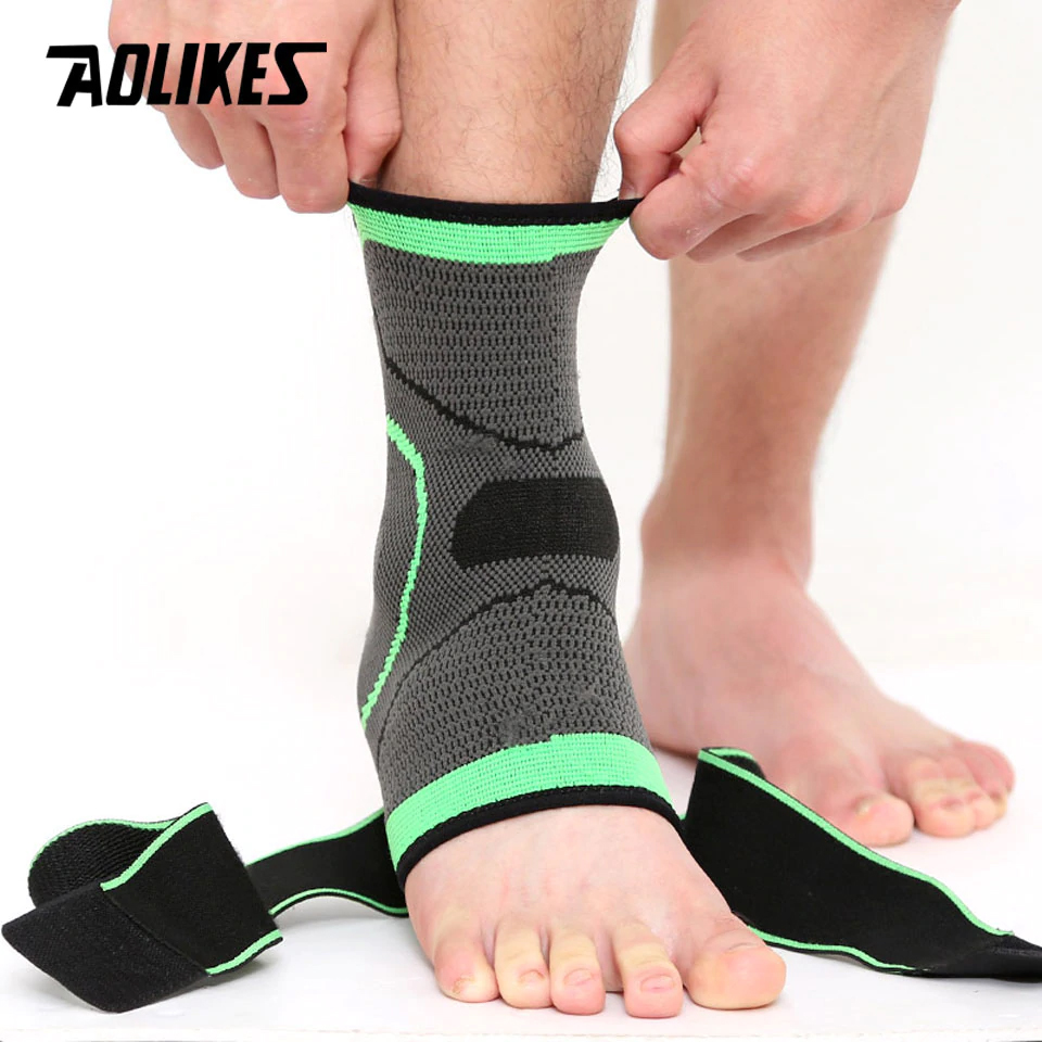 Bộ 2 băng thun bảo vệ mắt cá chân AOLIKES A-7529 Taekwondo Pressurized elastic ankle