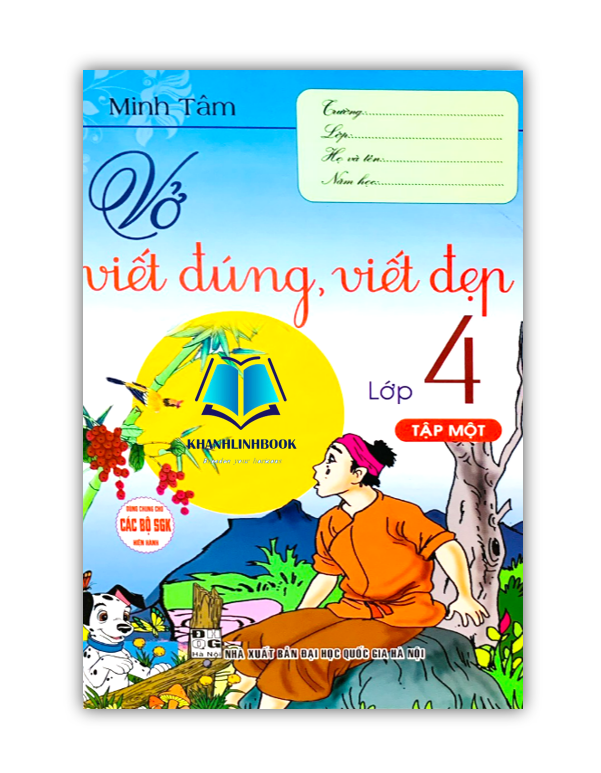 Sách - Vở viết đúng, viết đẹp lớp 4  - dùng chung cho các bộ sgk hiện hành