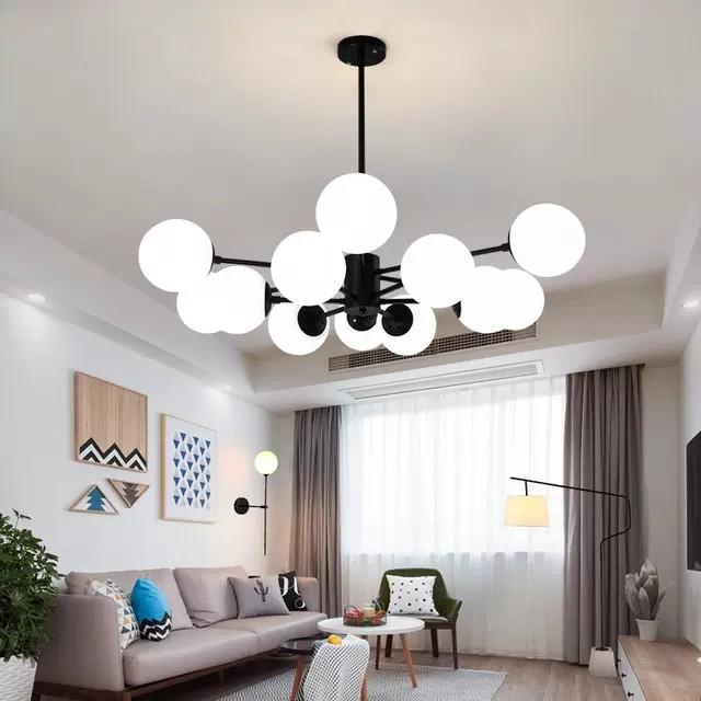 Đèn thả, đèn trang trí phòng khách 12 bóng