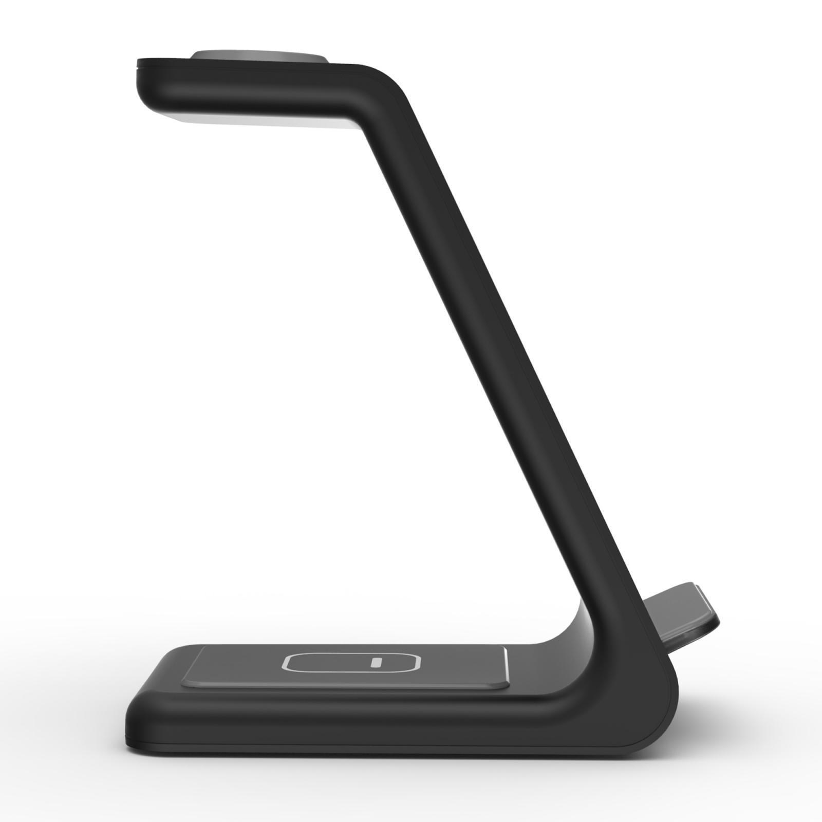 3 in 1 Qi Wireless Charger 10W Dock Station for Smartphone Watch Earbuds