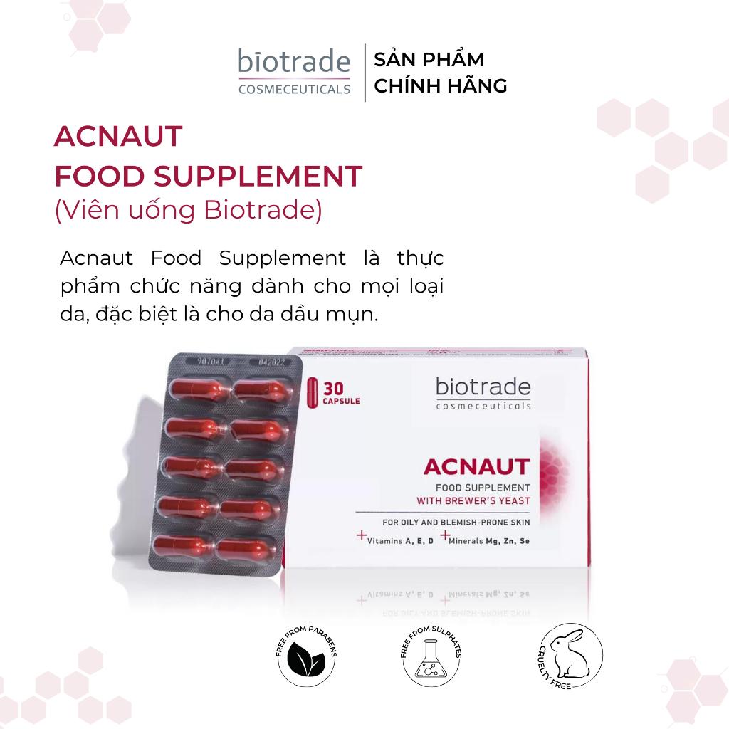 Viên uống dành cho da mụn Acnaut Food Supplement