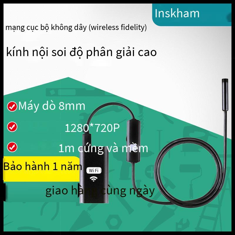 Giá thấp nhất bán trực tiếp 8mm wifi điện thoại di động nội soi HD android nội soi nội soi đường ống công nghiệp