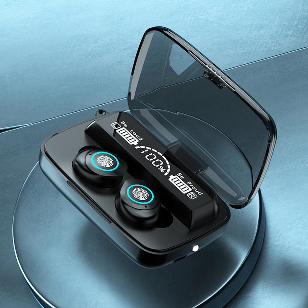 Cặp Tai Nghe Bluetooth 5.0 Không Dây Chống Nước Có Chức Năng Điều Khiển Cảm Ứng Tiện Dụng