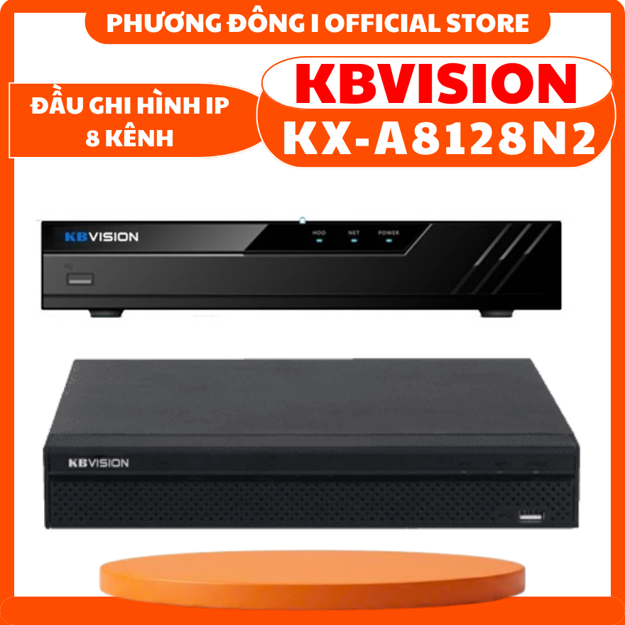 ĐẦU GHI HÌNH IP KBVISION KX-A8128N2 8 KÊNH I KX-A8124N2 4 KÊNH - CHUẨN NÉT HÌNH ẢNH, HỖ TRỢ TÊN MIỀN, HỖ TRỢ CHUẨN ONVIF