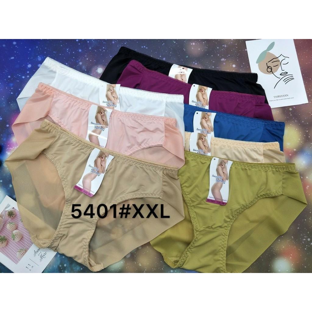Combo 05 quần lót ko viền size fom to xxl màu ngẫu nhiên
