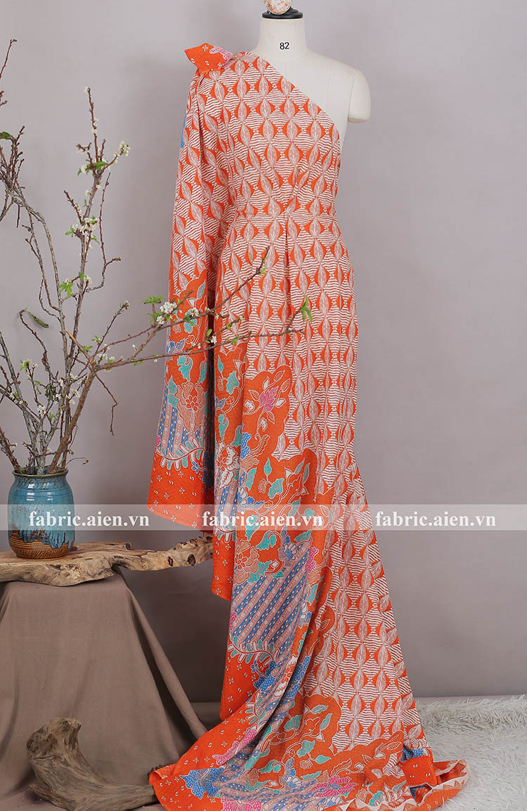 Vải Batik Soga dobby ABSOD-03 | VẢI BÁN THEO TẤM