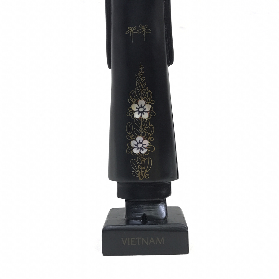 Tượng Gỗ Miss Việt Nam - Cao 25cm - Gỗ Đen