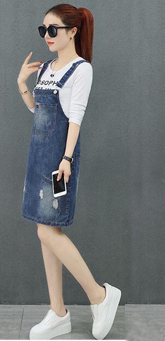 ĐẦM YẾM JEAN PHỐI TÚI TRẺ TRUNG D788