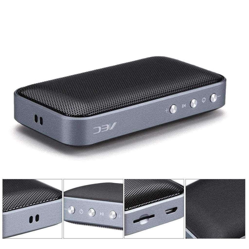 Âm thanh mini bỏ túi ngoài trời không dây di động Loa Bluetooth siêu mỏng Loa hỗ trợ thẻ TF USB có thể sạc lại Màu sắc: Đen