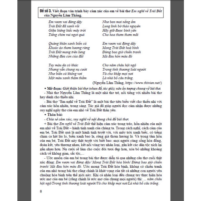 Sách - Cảm thụ, phân tích tác phẩm văn học ngoài sách giáo khoa tác phẩm thơ (dùng chung cho các bộ sgk hiện hành) - HA