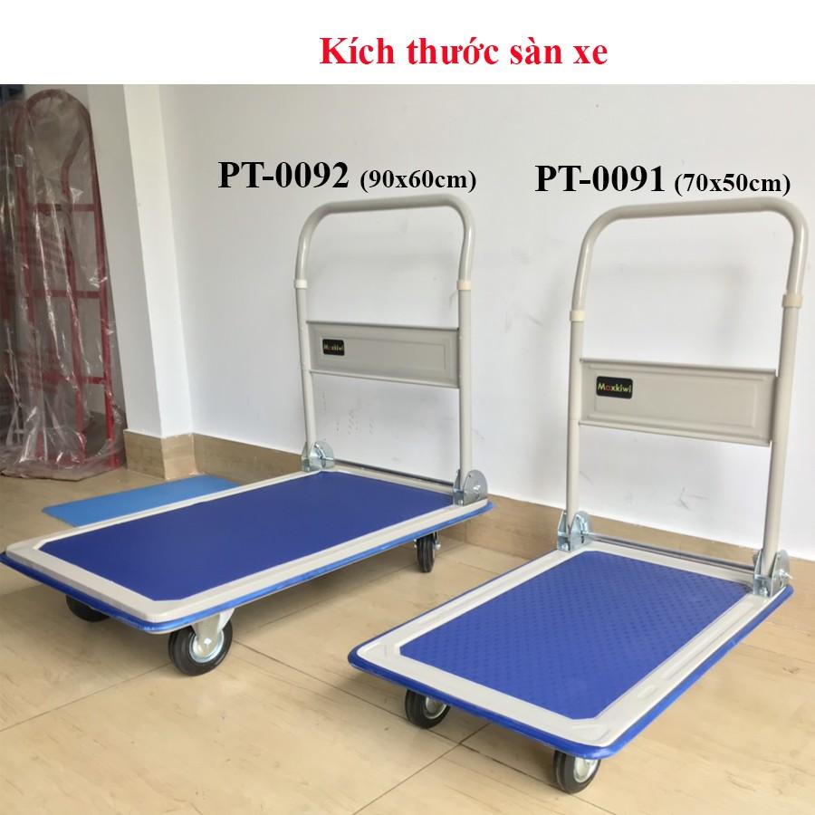 Xe Đẩy Hàng 4 Bánh PT-0091 Tải Trọng 100kg