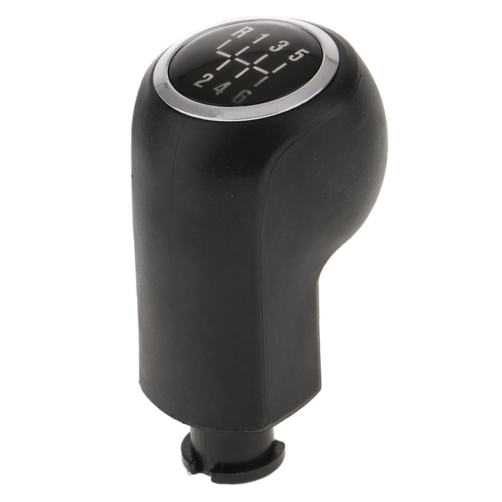 6 Speed Gear Shifter Lever Knob Handle Stick For 05-10 Vauxhall