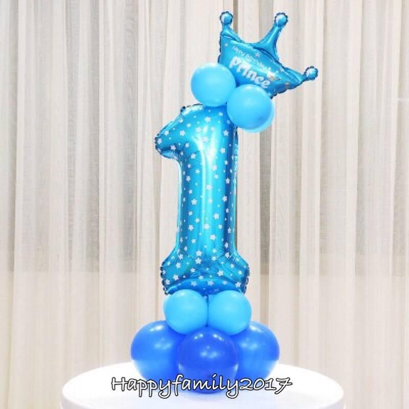 SET BONG BÓNG TRANG TRÍ SỐ CHẤM BI