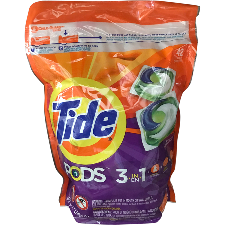 Viên giặt Tide PODS Spring Meadow - Túi 42 viên