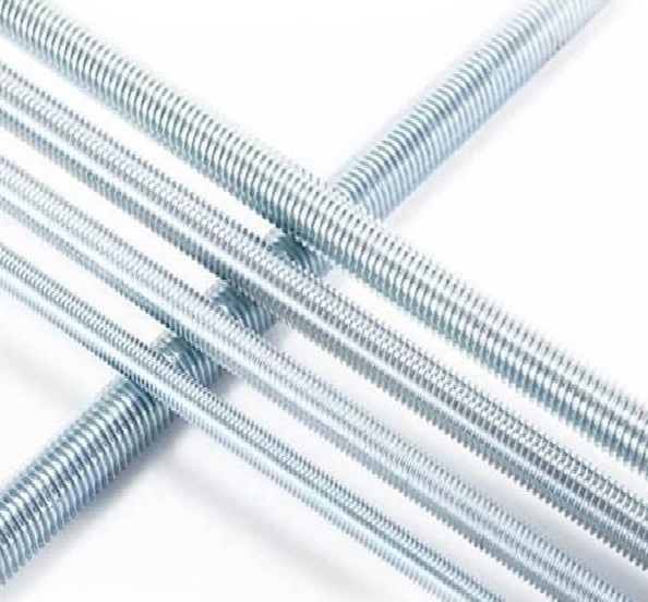 Thanh ty ren 10mm, TYM10, sắt mạ kẽm, phi 10 ly dài 1 mét