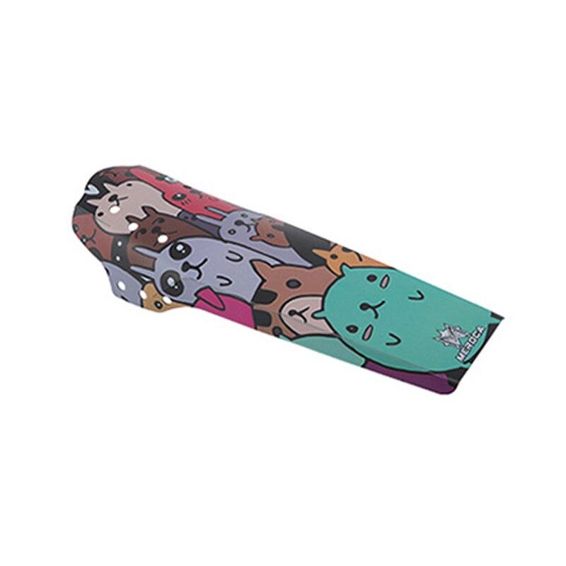 Mountain Bike Mudguard Carbon Fiber Pattern Color DH Downhill Mountain Bike Saddle Mud Removal Tile Bicycle Fender Parts