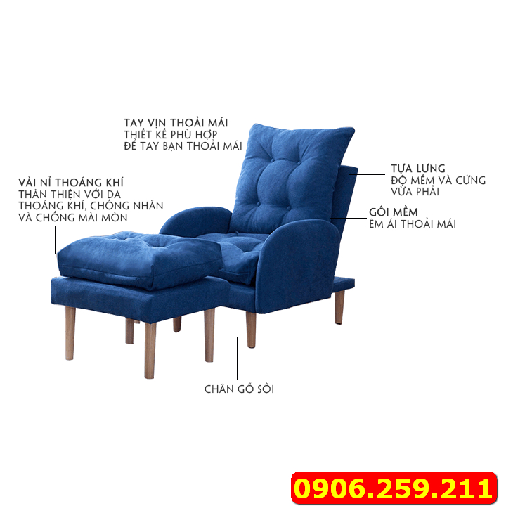 SOFA GIƯỜNG GIAO MÀU NGẪU NHIÊN