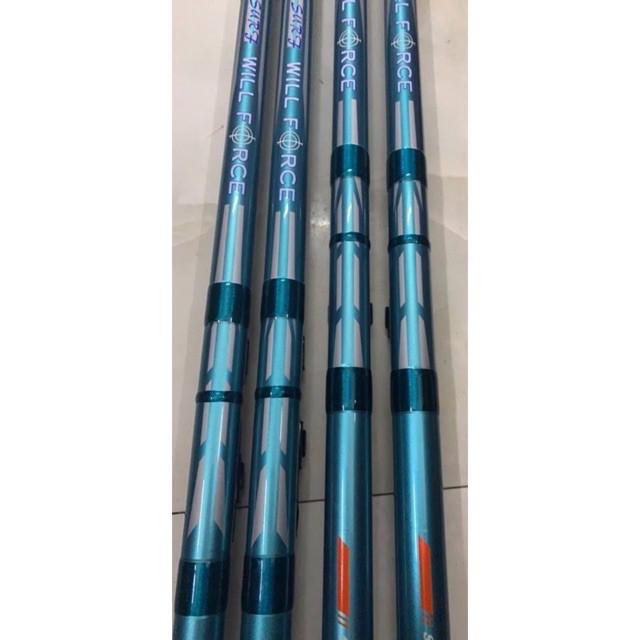 Cần lục GW dài 4m5 khuyên định vị cần tải cá 30kg hàng chính hãng nhập khẩu y hình