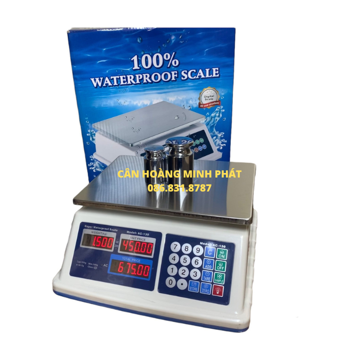Cân Điện Tử tính tiền chống nước TAIWAN 30Kg ACS130