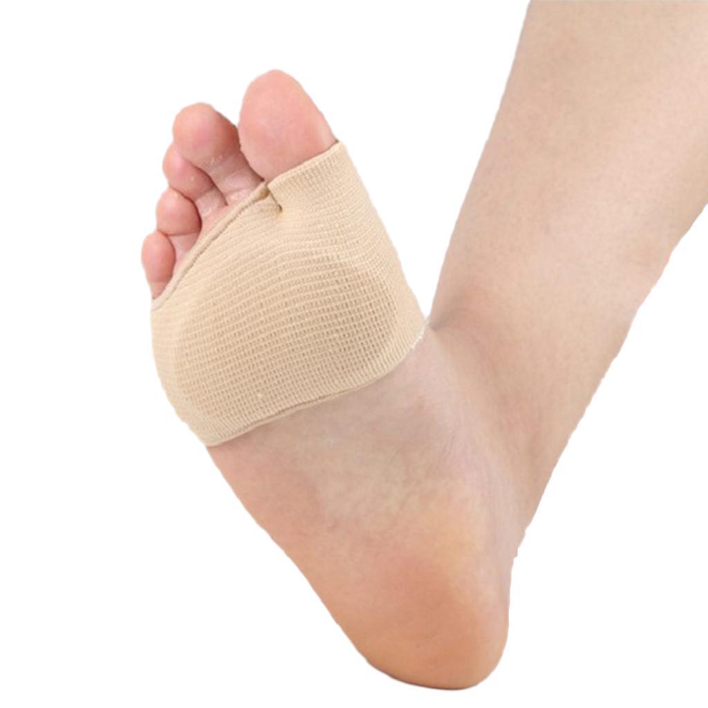 Soft Silicone Foot Gel Cushion Pads Insoles Cushioned Socks For Shoes Men