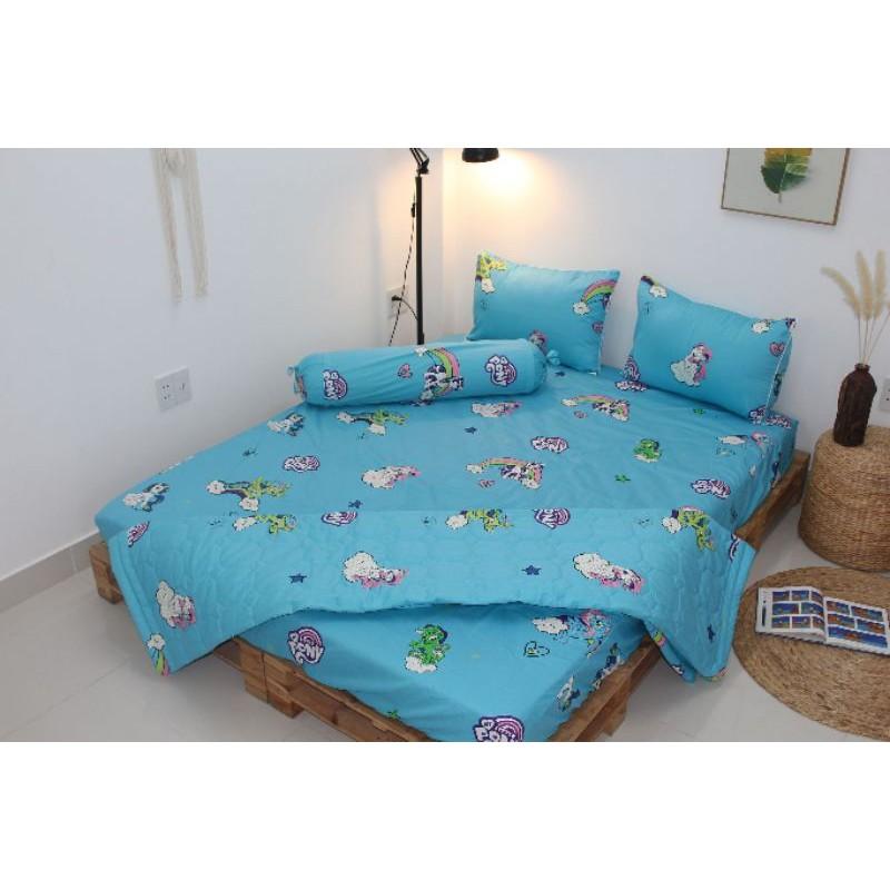 Bộ drap cotton 100% Khaly 4 món