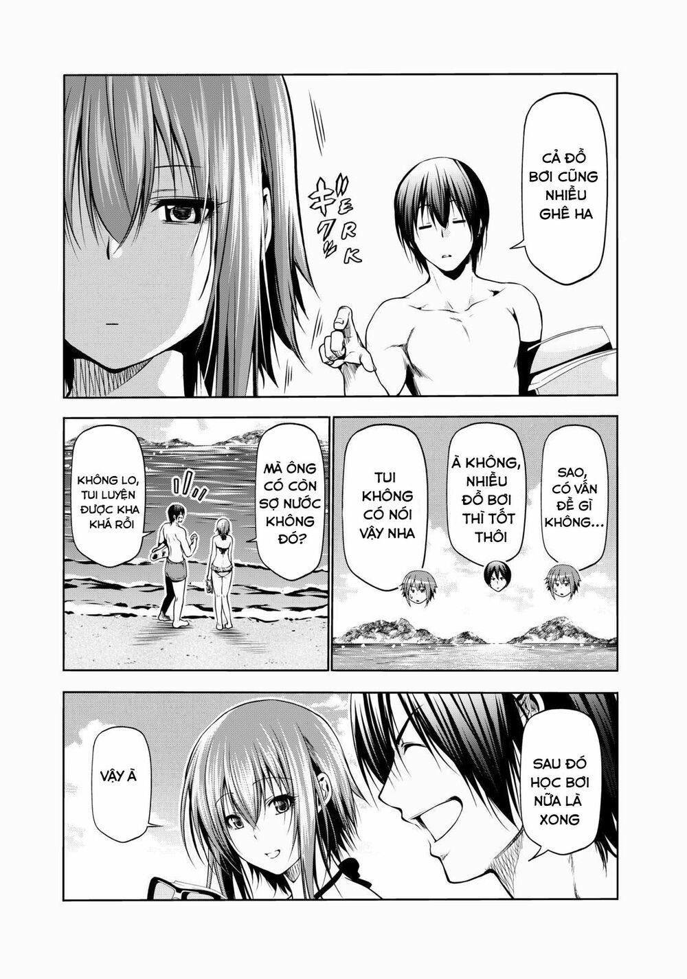 cô gái thích lặn - grand blue chapter 63 16