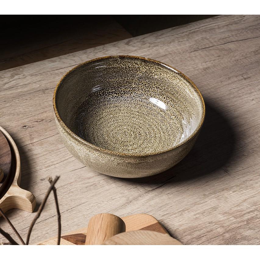 TỔNG HỢP các loại TÔ, BÁT men hỏa biến CAO CẤP - màu GẤM VÀNG – Sản phẩm bát đĩa gấm vàng chuyên cho nhà hàng và khách sạn 5 sao