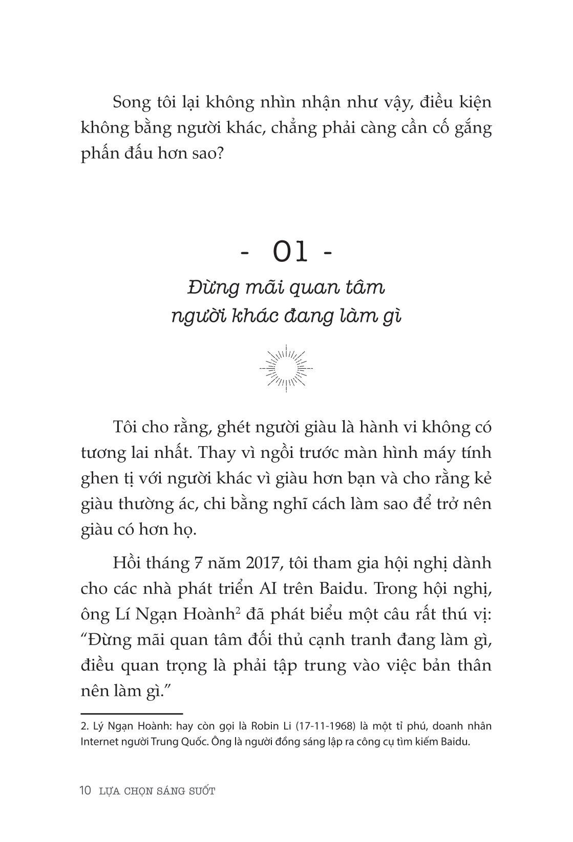 Lựa Chọn Sáng Suốt - Bước Đệm Cho Sự Trưởng Thành