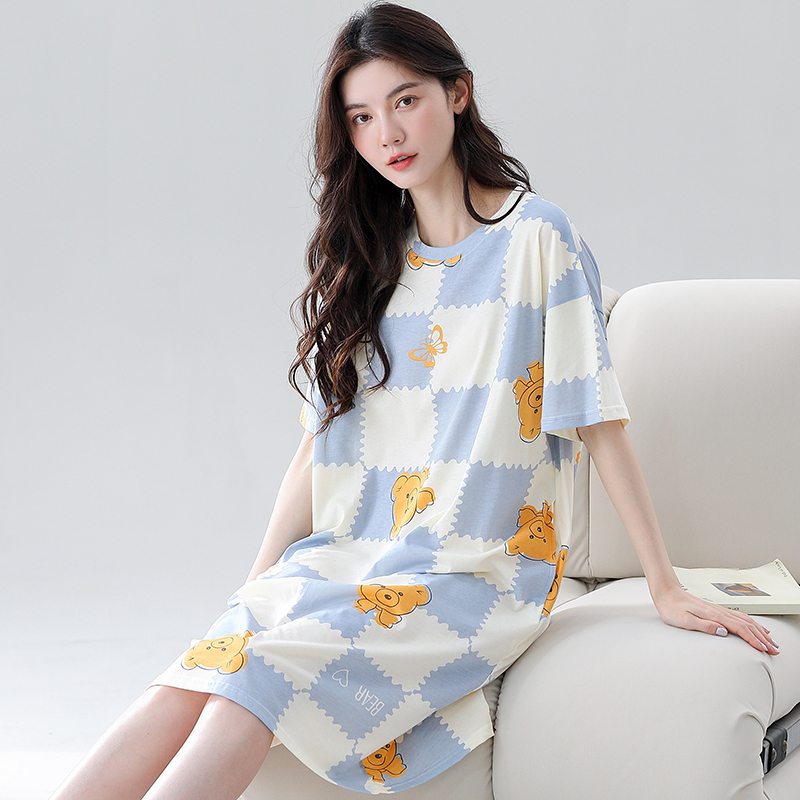 Váy mặc nhà cotton 8830