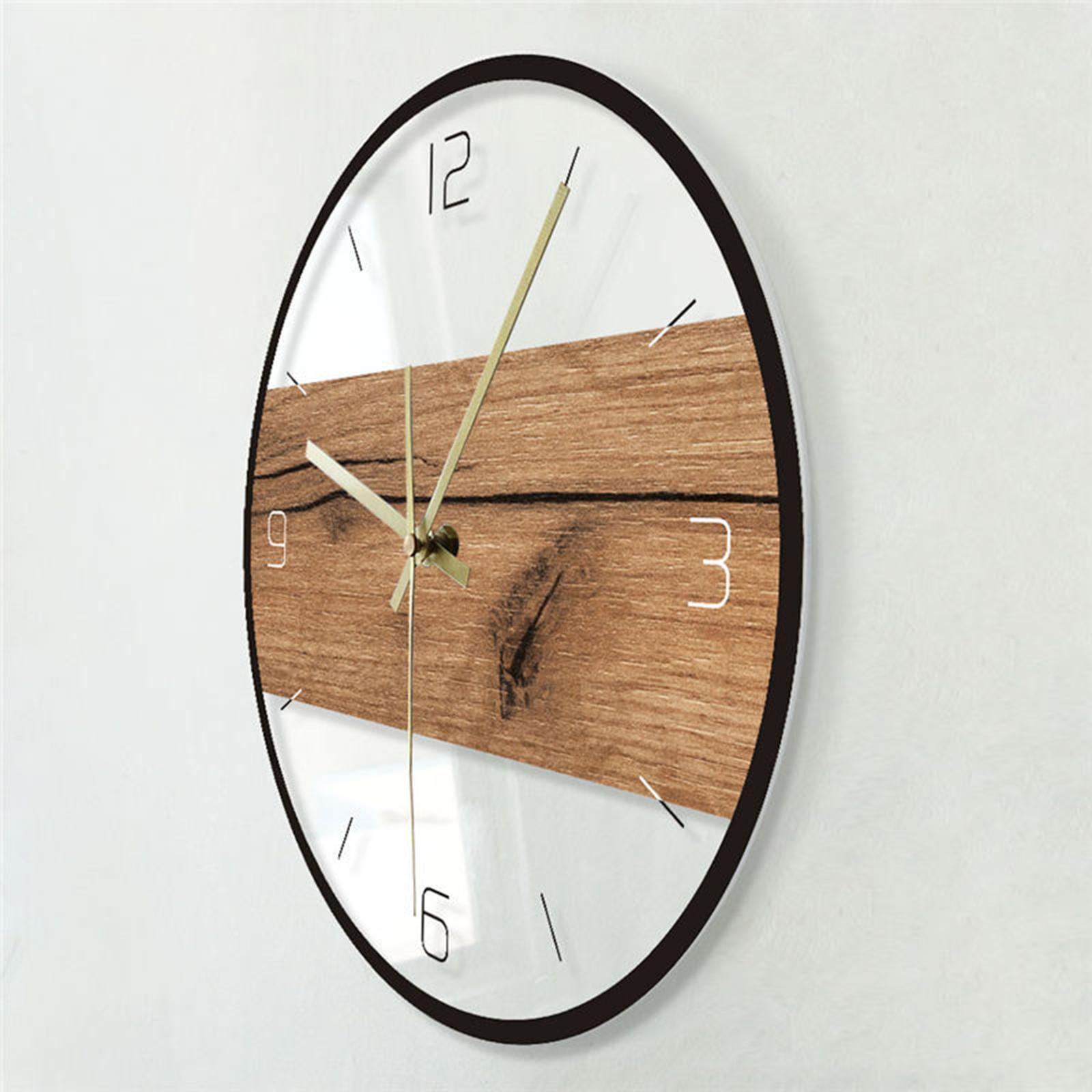 Wall Clock 14 inch Silent Non Ticking Decorative for Home Living Room Decor