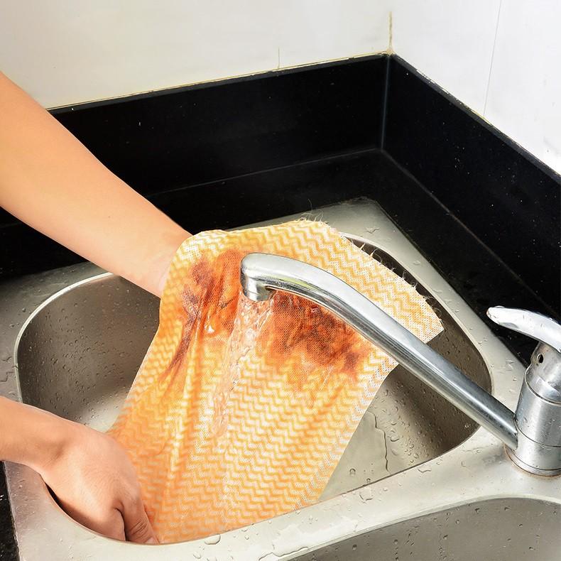Cuộn khăn lau đa năng 50 miếng tiện dụng