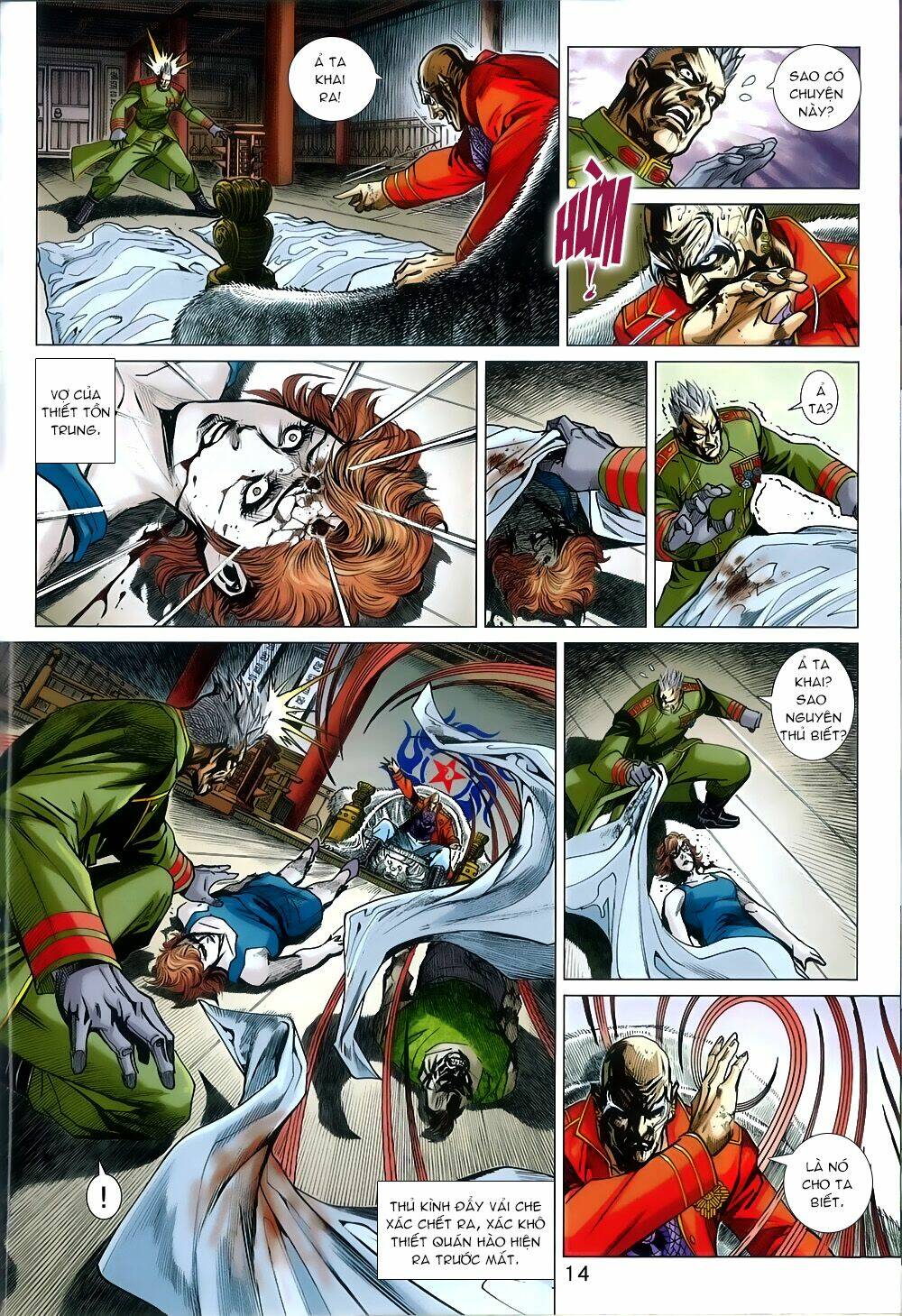 tân tác long hổ môn chapter 811 14