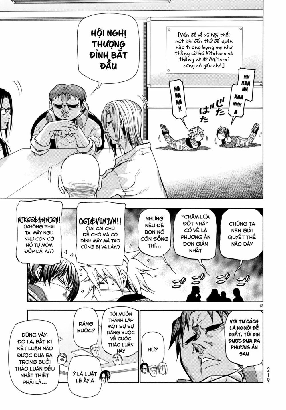 cô gái thích lặn - grand blue chapter 36.5 13