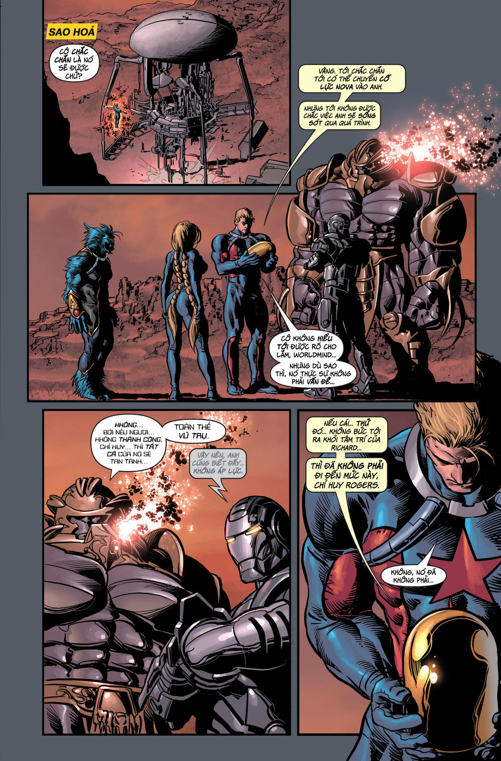 secret avengers 2010 | báo thù mật đội 2010 chapter 4.1 4