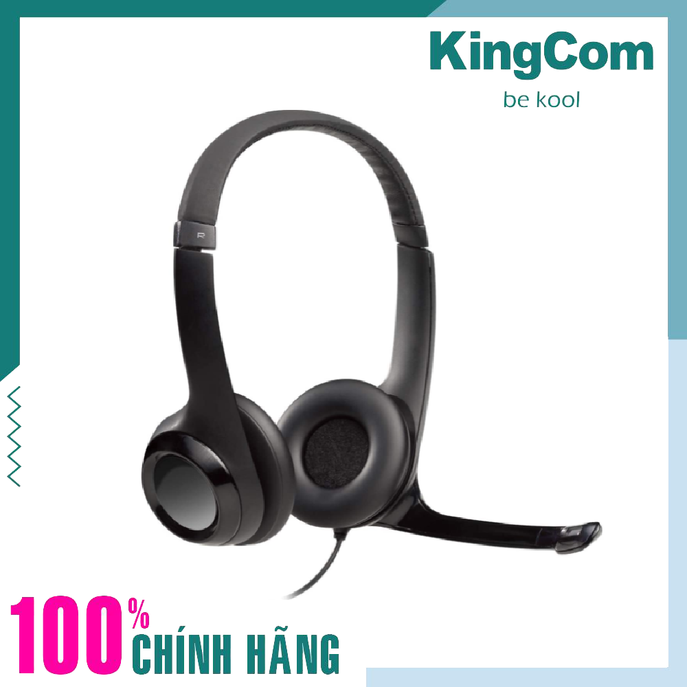 [ KINGCOM ] Logitech H390 Tai Nghe Chụp Tai Cổng USB Cho PC &amp; Laptop - Hàng Chính Hãng