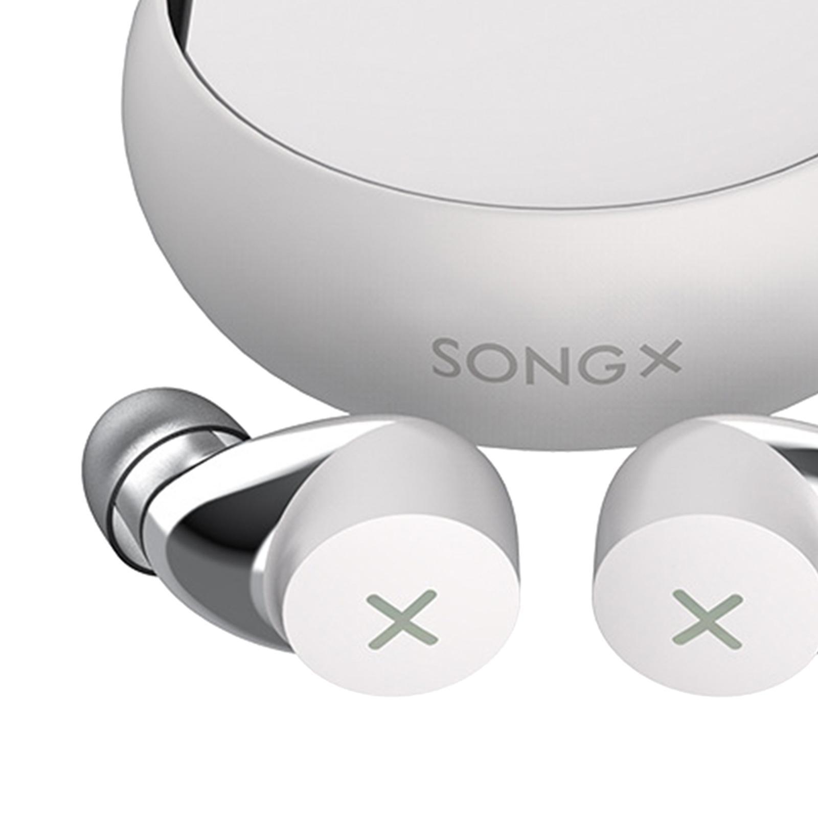 True Earbuds Headphones with Charging Case Waterproof  Stereo Earphones Built-in Mic Headset